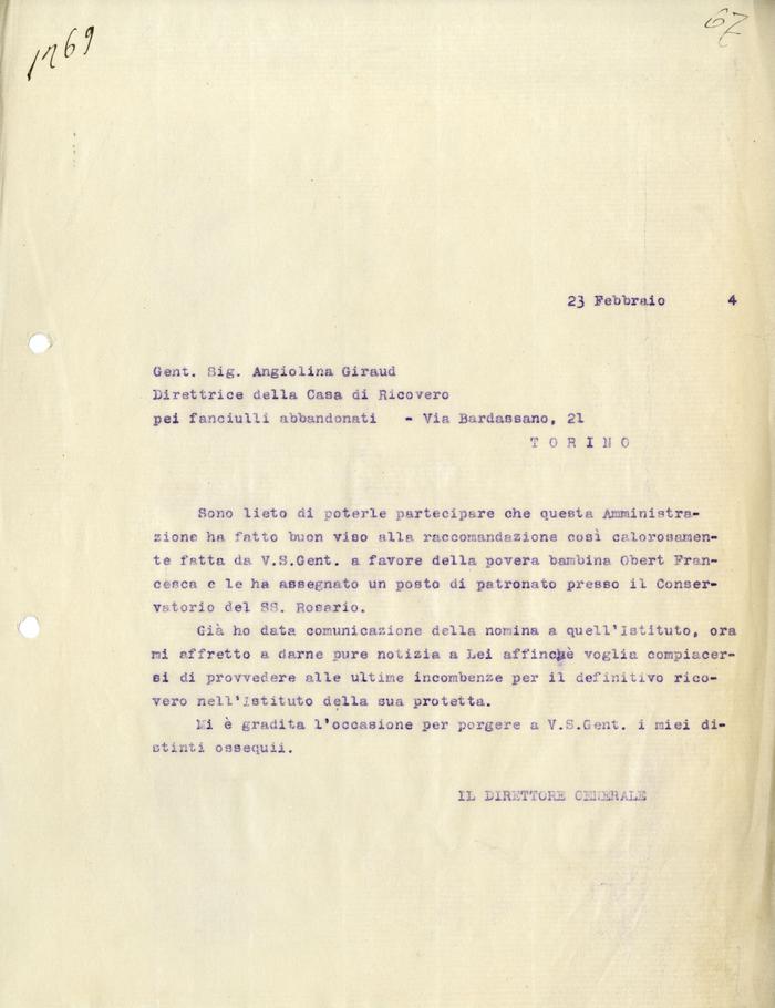 in relazione